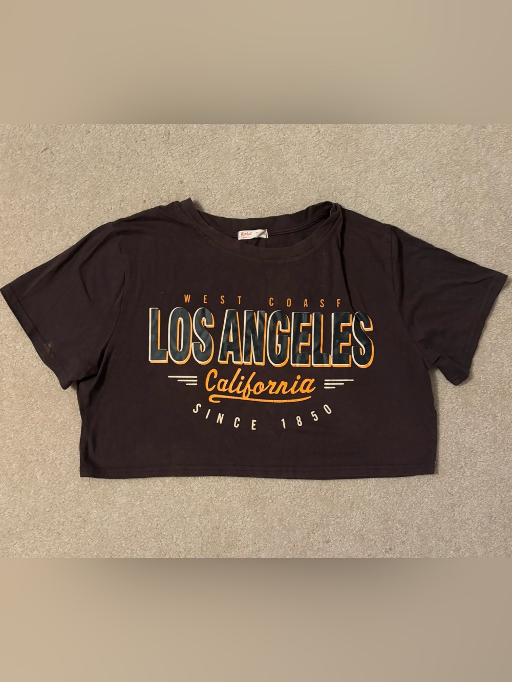 Los Angeles Cali Cropped Tee